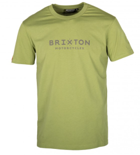 BRIXTON - T-Shirt Compass - Moss green - S